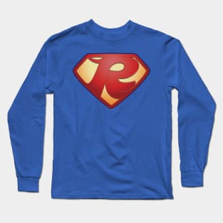 Letter R Long Sleeve T-Shirt